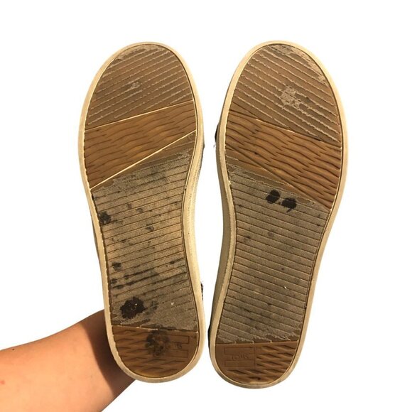 TOMS Sneaker Shoes Women's Size US8 Gray Paseo Movember Herringbone Mix - Picture 5 of 8